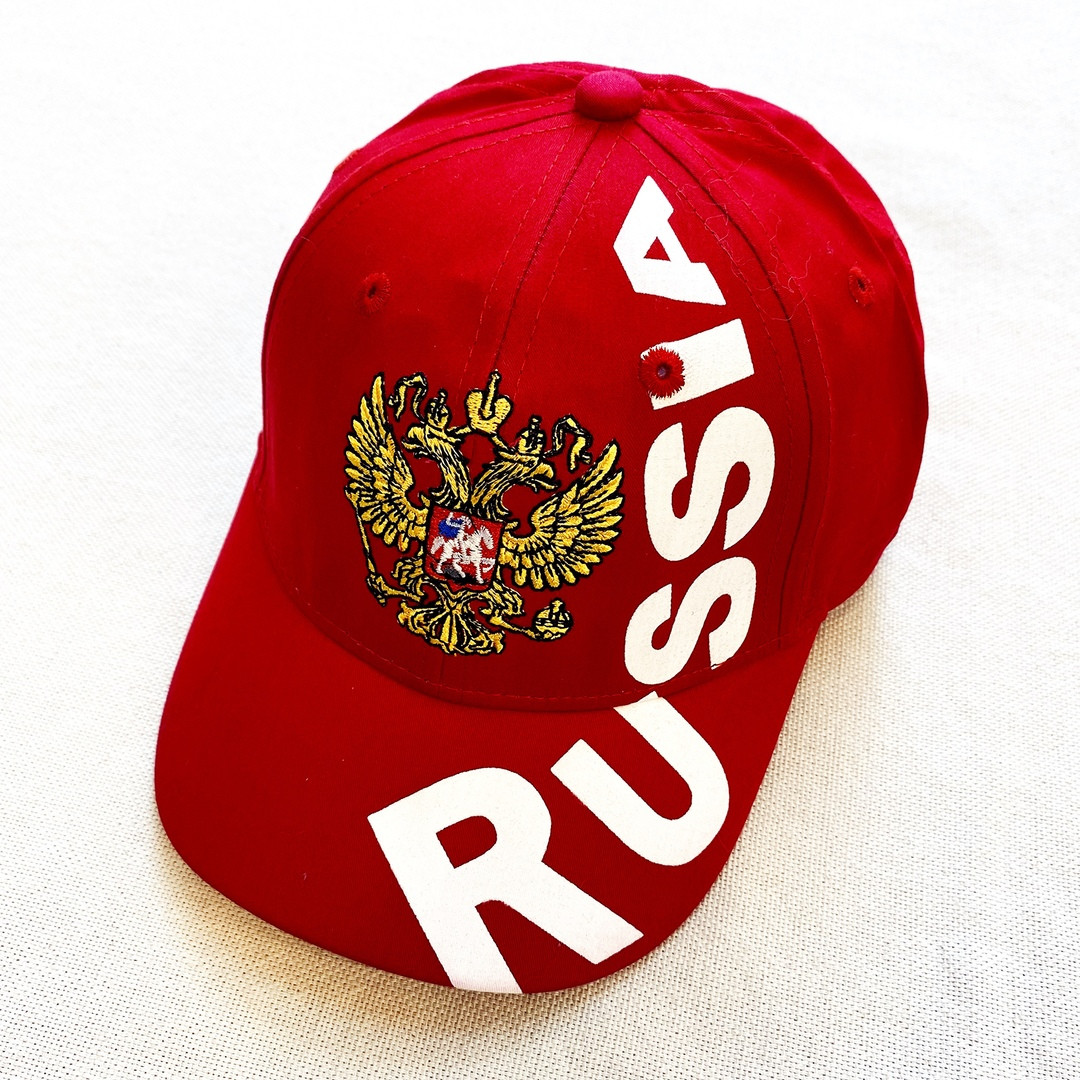 "RUSSIA" КЕПКА ДЕТСКАЯ КРАСНАЯ