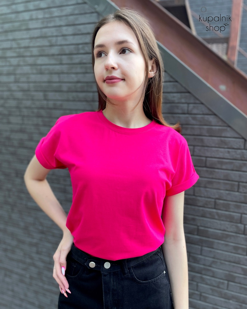 EXCLUSIVE №5 футболка фуксия