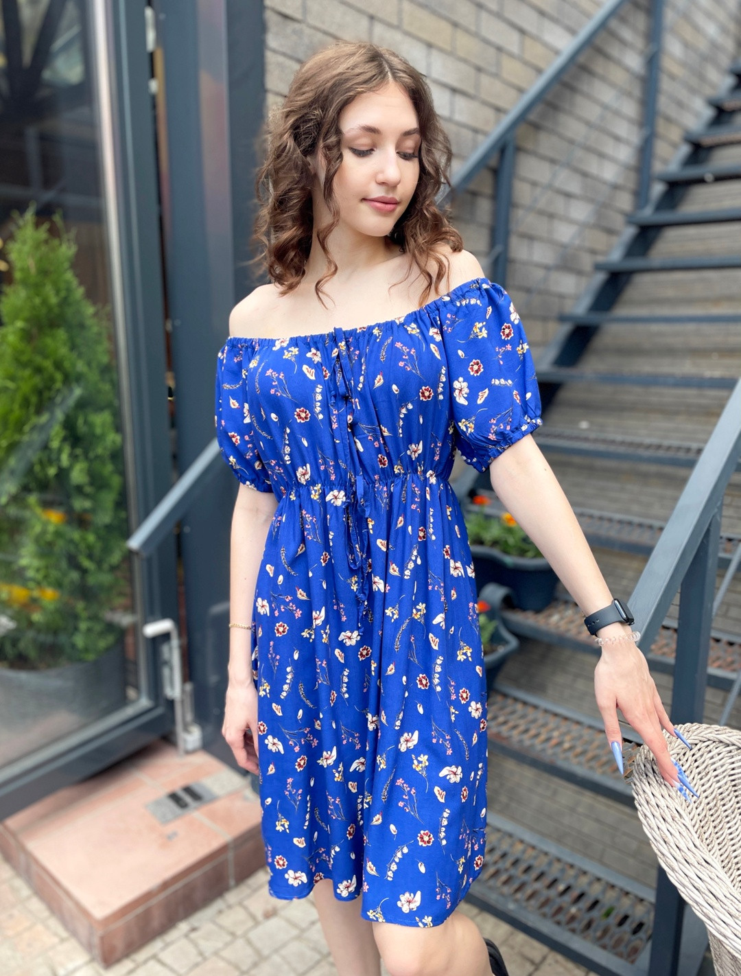 ANIKA платье синее