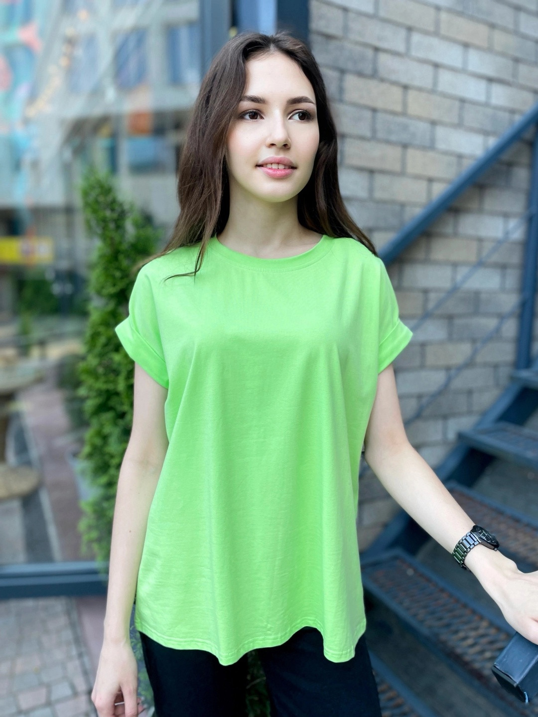 012 футболка салатовая