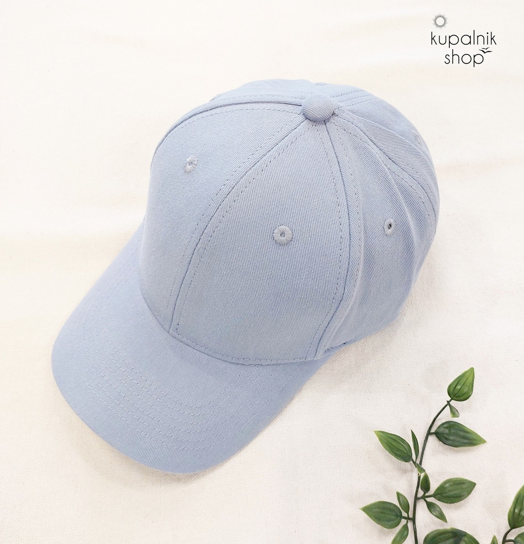 UNISEX кепка серо-голубая