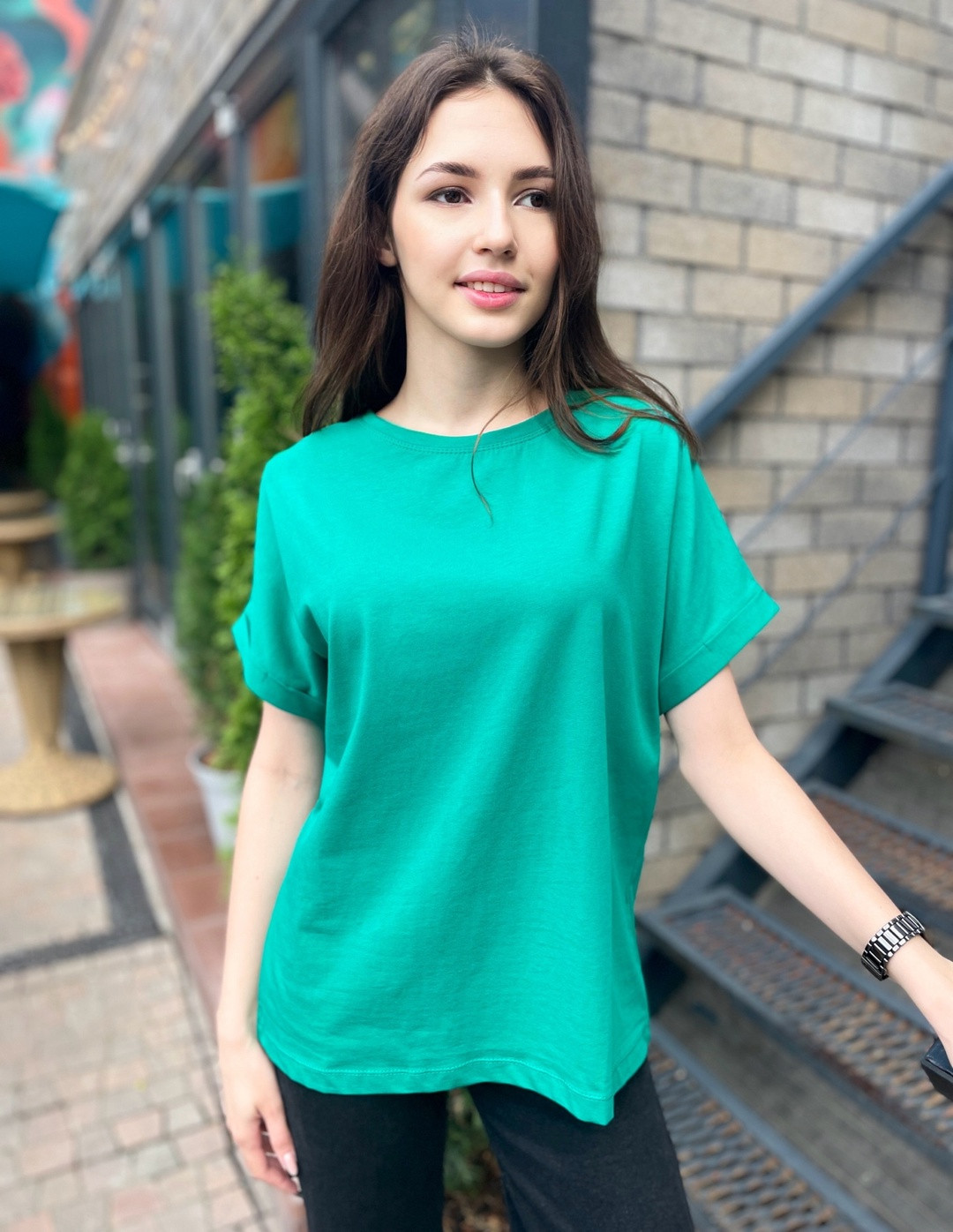 EXCLUSIVE №1 футболка зеленая