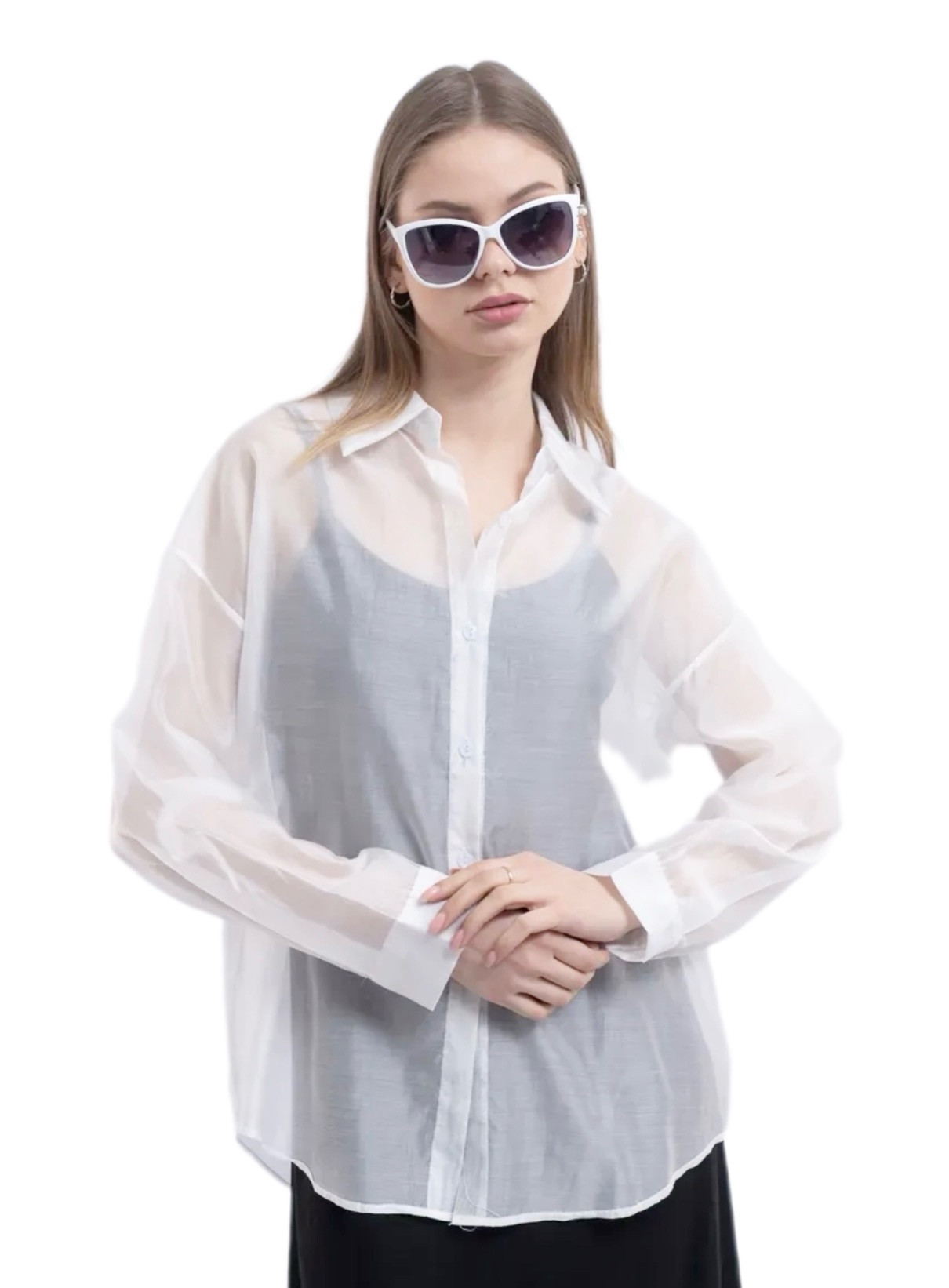 9222 рубашка белая