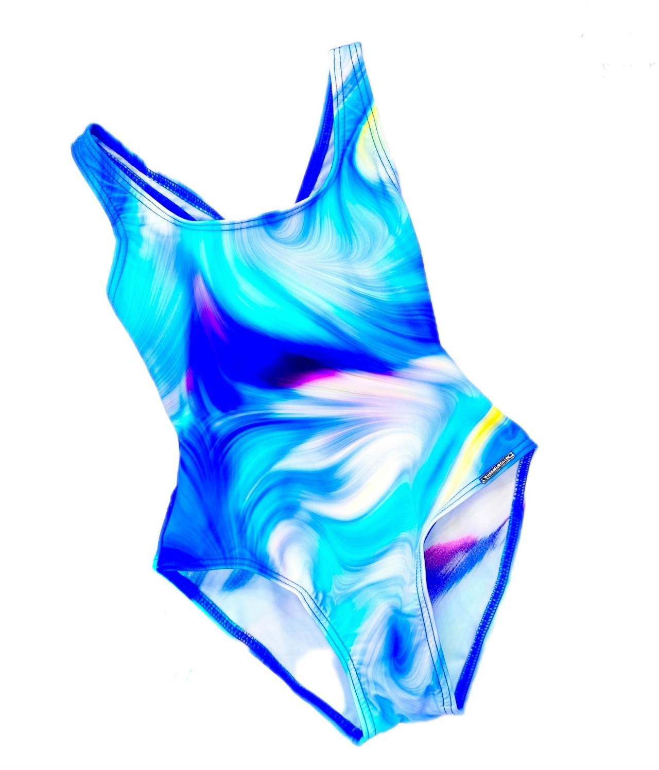 WAVE купальник детский слитный синий