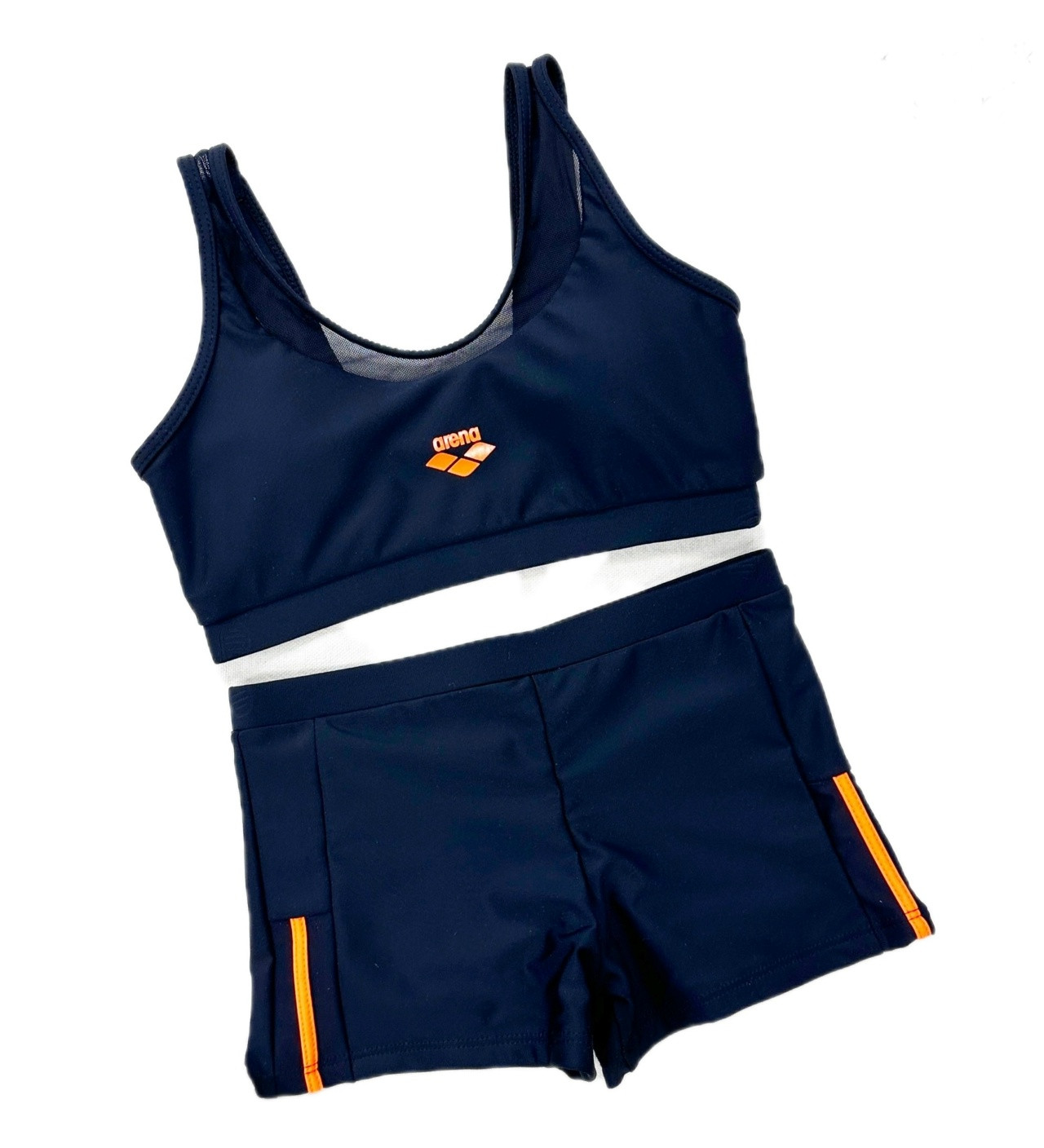 SWIM купальник детский раздельный черный