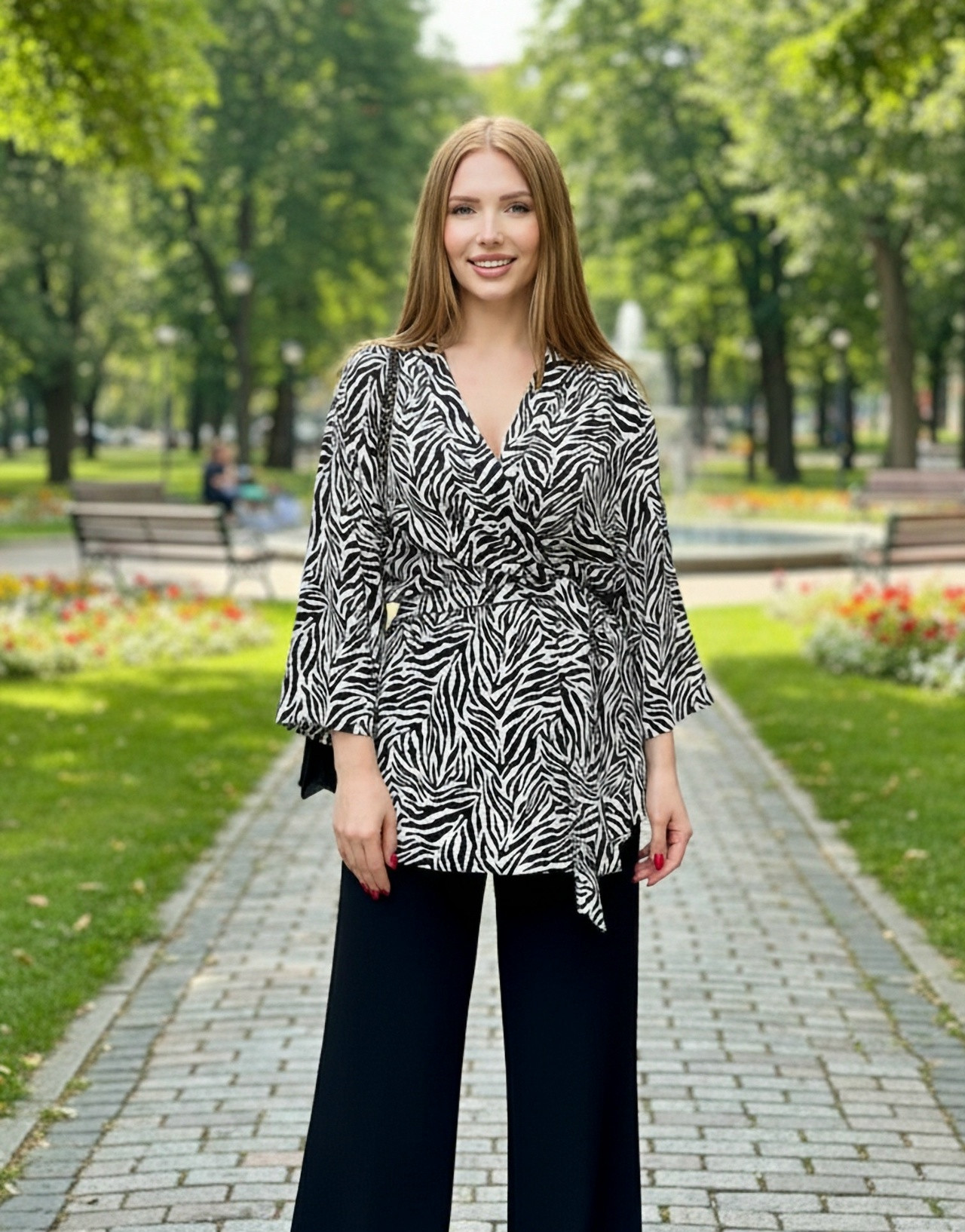 CANVA-30 кимоно зебра