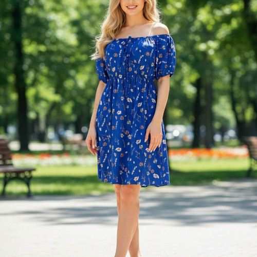 ANIKA платье синее